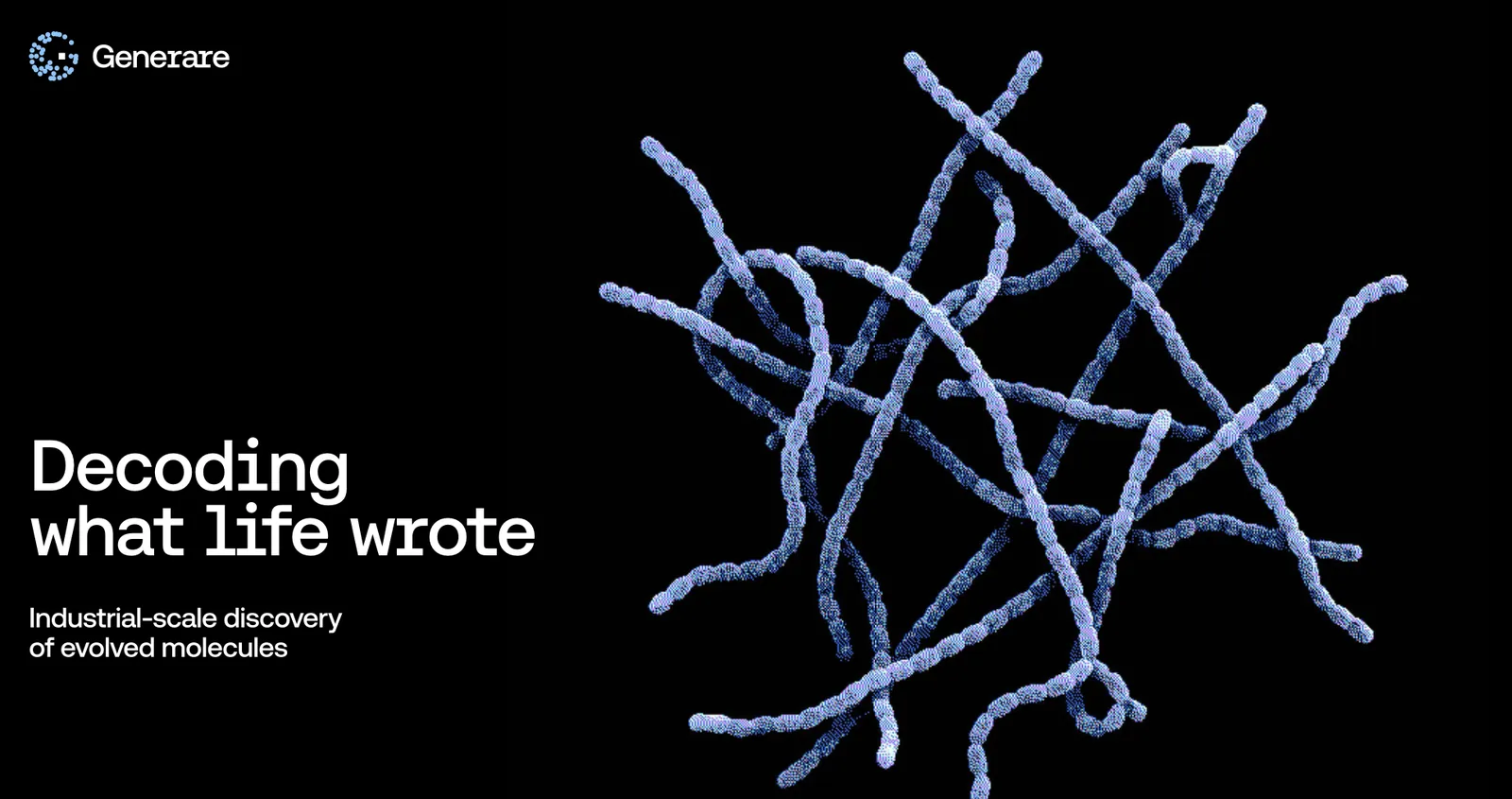 Decoding what life wrote: industrial-scale discovery of evolved molecules