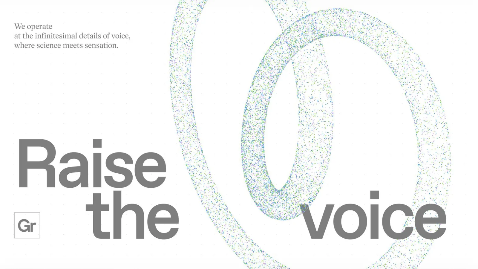 Raise the voice: Gradium launch key visual